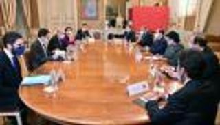 السيسي يبحث مع لودريان تطورات الأوضاع شرق المتوسط