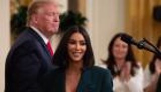 أمنية أخيرة لكيم كارداشيان من ترامب قبل الرحيل