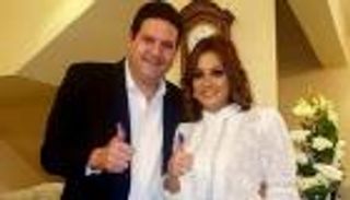 بالصور.. زواج الفنانة بشرى بعد قصة حب عمرها 24 عاما