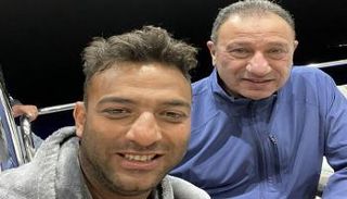 محمود الخطيب رئيس الأهلي مع ميدو