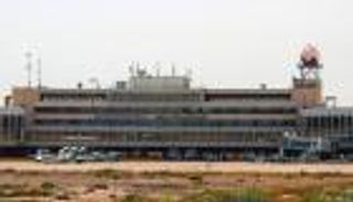 انفجار داخل مطار بغداد الدولي 