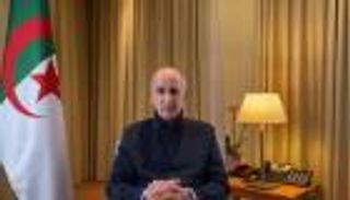 تبون في أول ظهور منذ إصابته بكورونا: عودتي للجزائر قريبة