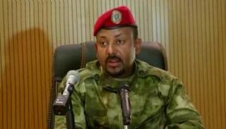 آبي أحمد خلال زيارته لعاصمة إقليم تجراي