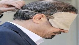 الناشط الإيراني المعارض حبيب أسيود بعد اختطافه من تركيا