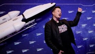 إلون ماسك في برلين في الأول من ديسمبر 2020