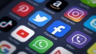 شعارات تطبيقات التواصل الاجتماعي