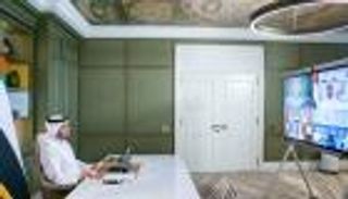 حمدان بن زايد يطلع على مستجدات العمل في محطات براكة للطاقة النووية