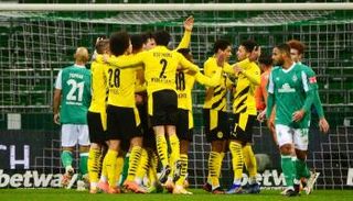 بروسيا دورتموند يفوز خارج الديار على ملعب فيردر بريمن 2-1