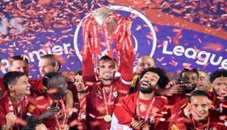 احتفال ليفربول بلقب الدوري الإنجليزي