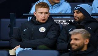 رياض محرز مع دي بروين