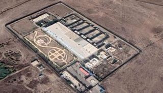 صورة جوية لسجن قرشك مقبرة المعتقلين في إيران 