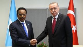 الرئيس التركي رجب أردوغان ونظيره الصومالي عبدالله فرماجو