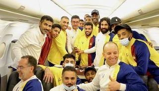 لاعبو النصر السعودي