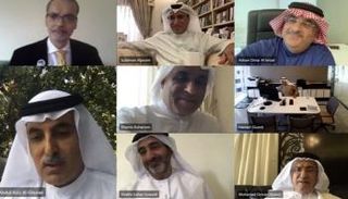 جانب من اجتماع مجلس إدارة اتحاد مصارف الإمارات