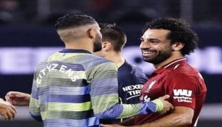 صلاح ومحرز في لقطة أرشيفية