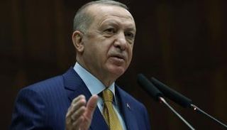 أردوغان خلال كلمته في اجتماع كتلة حزبه البرلمانية
