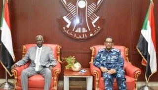 وزيرا الدفاع يس ابراهيم والداخلية الطريفي إدريس