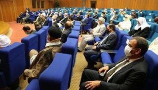 جانب من وفد الجنوب الليبي خلال زيارته للقاهرة