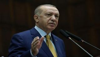  الرئيس التركي رجب طيب أردوغان