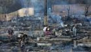 الجيش اللبناني يضبط 8 متهمين بإحراق مخيم للاجئين السوريين