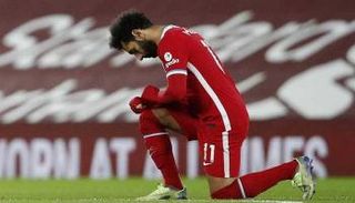 محمد صلاح أمام وست بروميتش في الدوري الإنجليزي