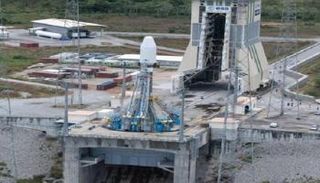 صاروخ سويز في منصته