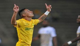 جاستون سيرينو لاعب ماميلودي صنداونز الجنوب أفريقي