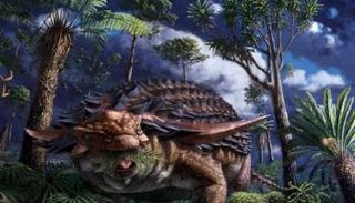 شكل تخيلي لطريقة تغذية الـ (نودوسور) 