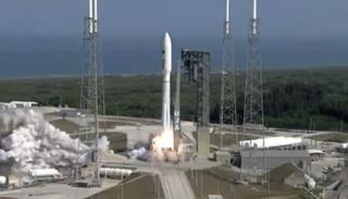 صورة أرشيفية لانطلاق صاروخ من قاعدة أمريكية