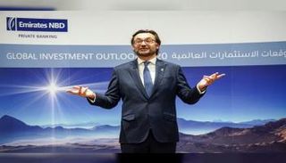 موريس غرافيير مسؤول الاستثمار في بنك الإمارات دبي الوطني