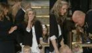 في ليلة "الاتحاد".. ترامب يفاجئ زوجة ضابط أمريكي بأفغانستان 