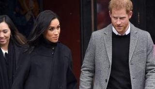 الأمير هاري وزوجته ميجان