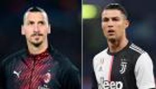 إبراهيموفيتش أول تحديات رونالدو بعد كسر حاجز الـ35 عاما