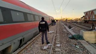 القطار المنكوب