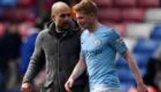 جوارديولا يضع شرطا ساخرا لبيع دي بروين إلى ريال مدريد