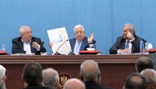 الرئيس الفلسطيني مساء اليوم