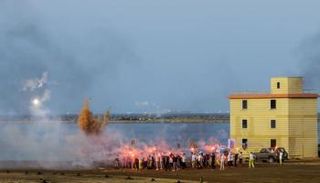 جانب من استعدادات القوات المسلحة الإماراتية لعرض 
