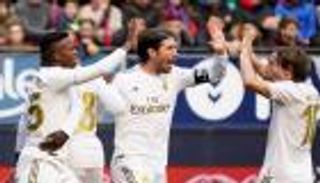ريال مدريد يداوي جراحه برباعية ضد أوساسونا في الدوري الإسباني