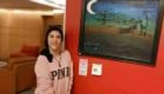 يسرا أشرف.. مصرية تحارب الشلل الدماغي بالرسم