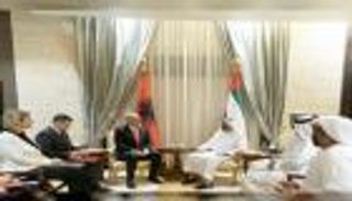 محمد بن زايد يبحث مع إيدي راما العلاقات الإماراتية الألبانية