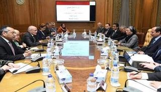 جانب من لقاء وزيري الإنتاج الحربي والبيئة في مصر