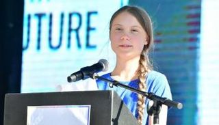 الناشطة السويدية جريتا تونبرج