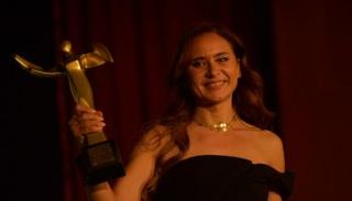 نيلي كريم بعد التكريم