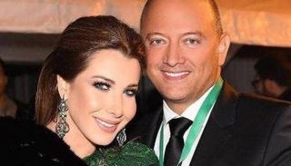 نانسي عجرم وزوجها فادي الهاشم 
