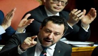  زعيم اليمين المتطرف ماتيو سالفيني - أ.ف.ب