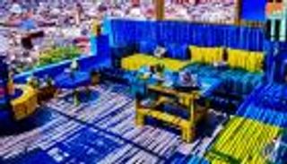 مغربي يحول سطح منزله لتحفة فنية بـ150 دولارا فقط