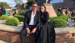 عمرو دياب وابنته جانا 