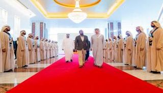 الشيخ عبدالله بن زايد آل نهيان وآبي أحمد 