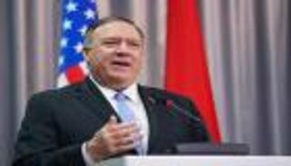 بومبيو يطالب بمحاسبة المرتبطين بحزب الله في اغتيال الحريري