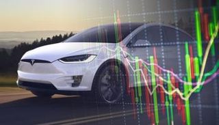 إحدى سيارات تسلا الشهيرة